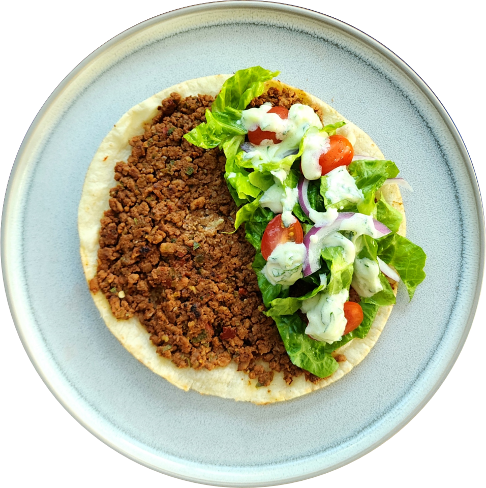 Lebanese Taco (Lahm Bil Ajeen)