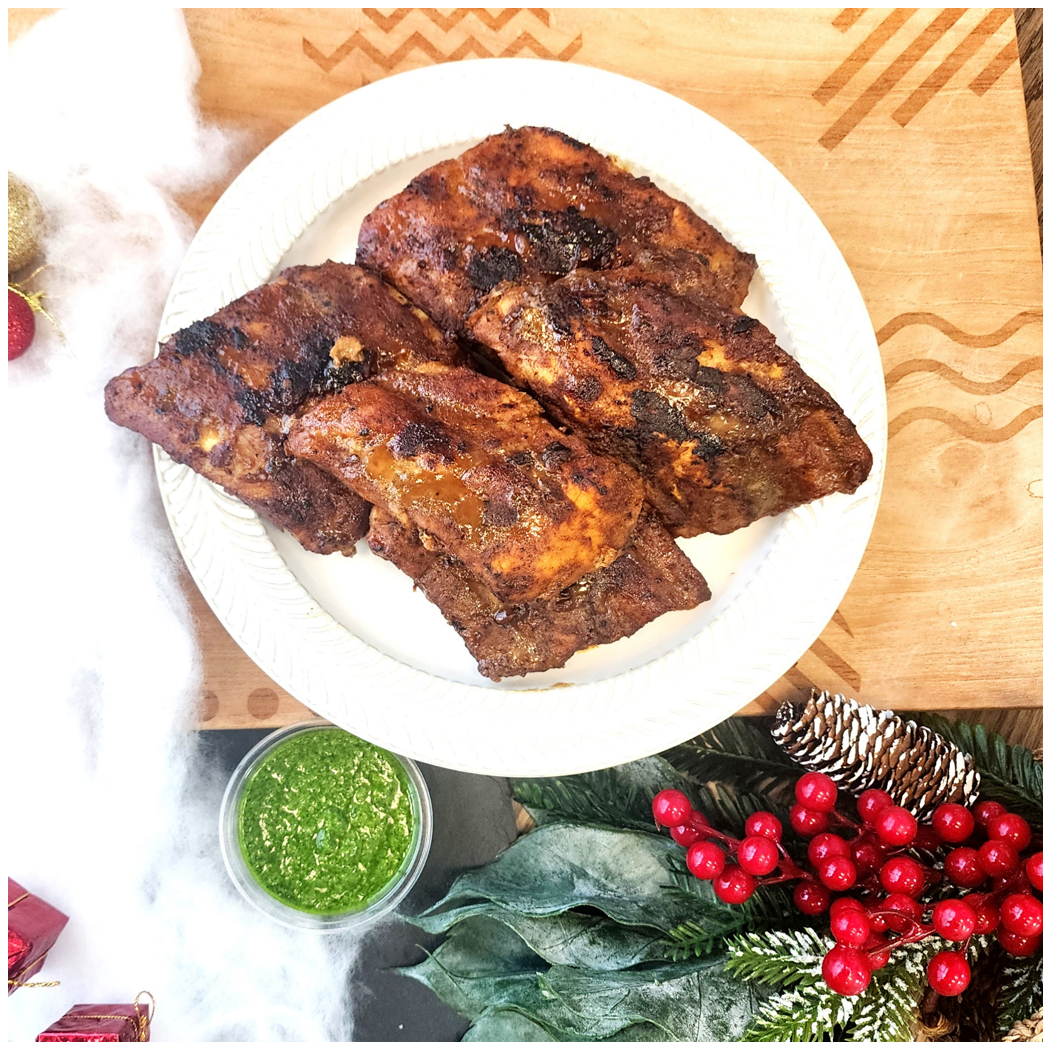 Maple Cider Glazed Baby-back Ribs